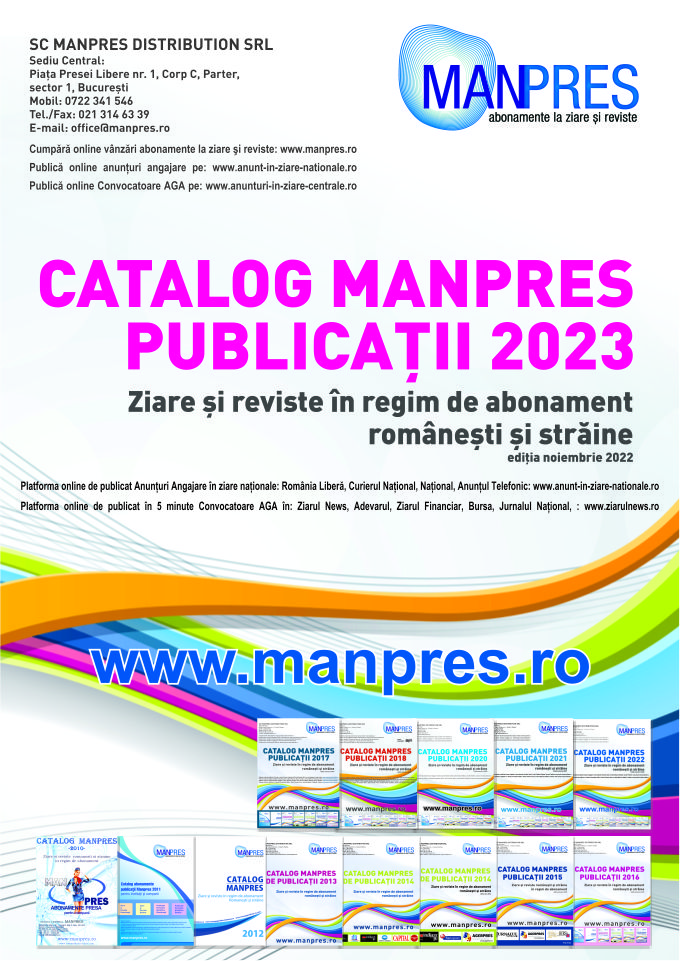 Catalogul MANPRES 2023