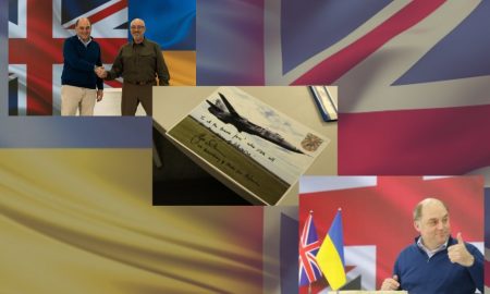 Ministrul britanic al apărării s-a întâlnit la Kiev cu piloţi ucraineni
 - poza 1