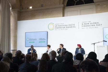 Prima zi a Summitului pentru un nou pact financiar de la Paris
 - poza 1