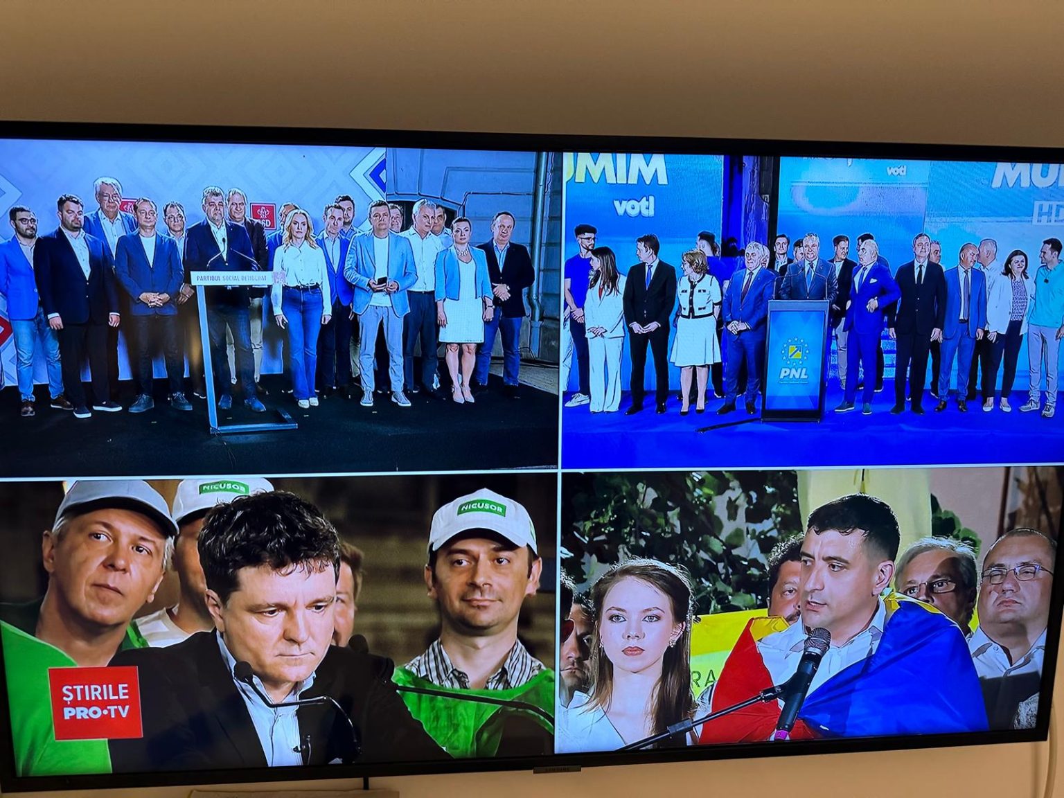  REZULTATE EXIT-POLL ALEGERI EUROPARLAMENTARE 2024. Alianța PSD-PNL a Bildidee 