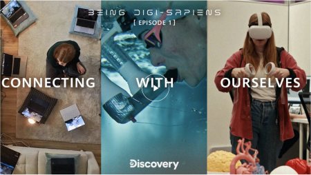 Discovery și Huawei au lansat serialul documentar Being Digi-Sapiens, care explorează relația schimbătoare dintre oameni și tehnologie
