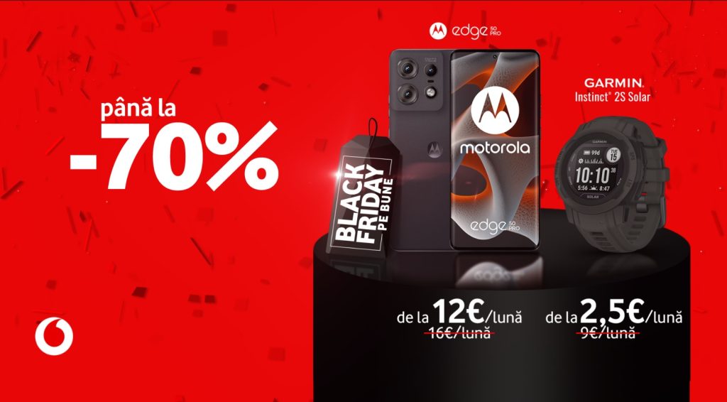 Black Friday pe bune la Vodafone