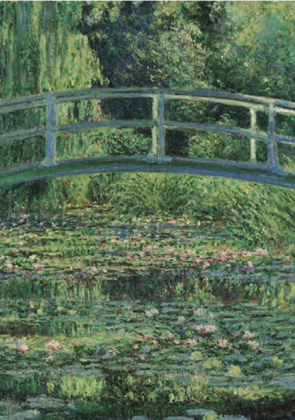 CLAUDE MONET „Iazul cu nuferi” 1899
