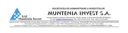 SAI Muntenia Invest SA
