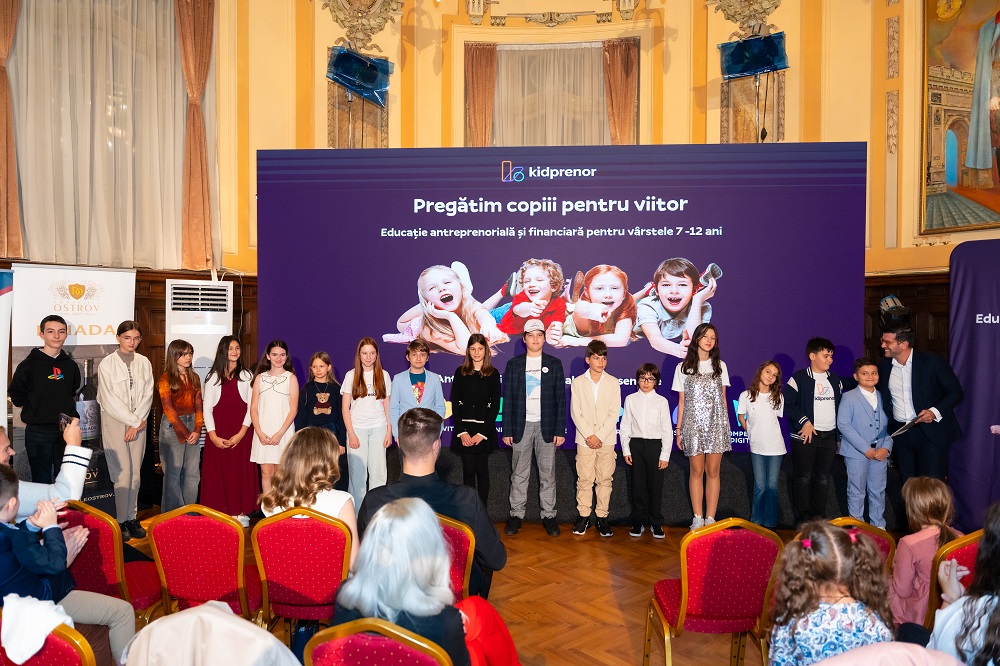Antreprenorii de mâine: povești de succes la Gala Kidprenor 2025
 - poza 1
