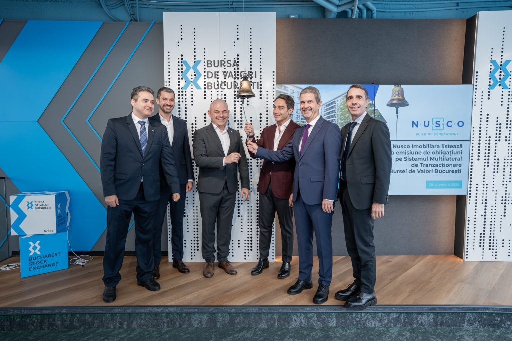 Nusco Imobiliara listează prima emisiune de obligațiuni pe Sistemul Multilateral de Tranzacționare al Bursei de Valori București
 - poza 1