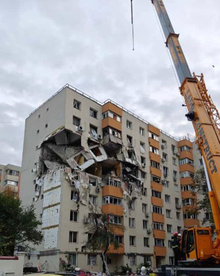 explozie bloc Rahova/ Facebook