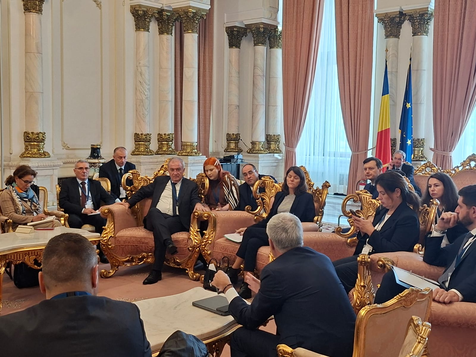 REUNIUNE CESEC LA BUCUREŞTI – Ion Sterian, directorul Transgaz, a avut discuţii pentru eliminarea barierelor în calea utilizării conductei Transbalcanice, dar şi pentru alimentarea cu gaze a Ucrainei
 - poza 2