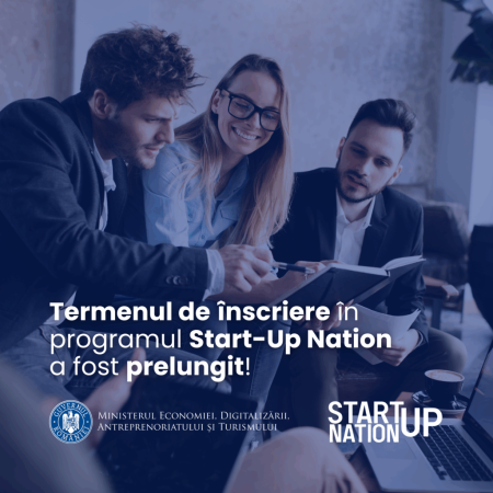 Termenul de înscriere în programul Start-Up Nation a fost prelungit - poza 1
