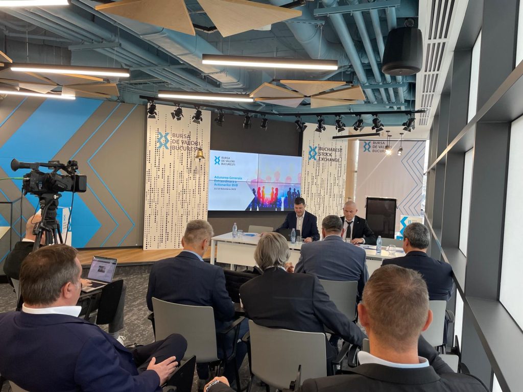 Acționarii BVB au aprobat o majorare de capital și un mandat pentru participarea la capitalul CCP.RO
 - poza 1