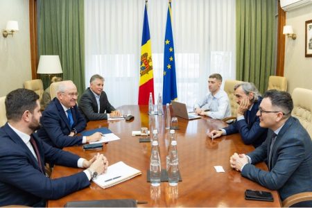 Ministrul Energiei din Republica Moldova, Dorin Junghietu – interesat de intenția BRM de dezvoltare și operare a unei platforme de echilibrare a sistemului de transport a gazelor naturale - poza 1