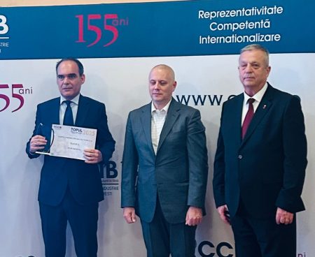 Intrarom, recunoscută drept cel mai performant producător high-tech la Gala Camerei de Comerț București