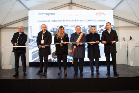Nova Power & Gas a inaugurat la Florești cea mai mare instalație de stocare în baterii și a început lucrările la centrala pe gaz de 160 MW în ciclu combinat de la Câmpia Turzii - poza 1