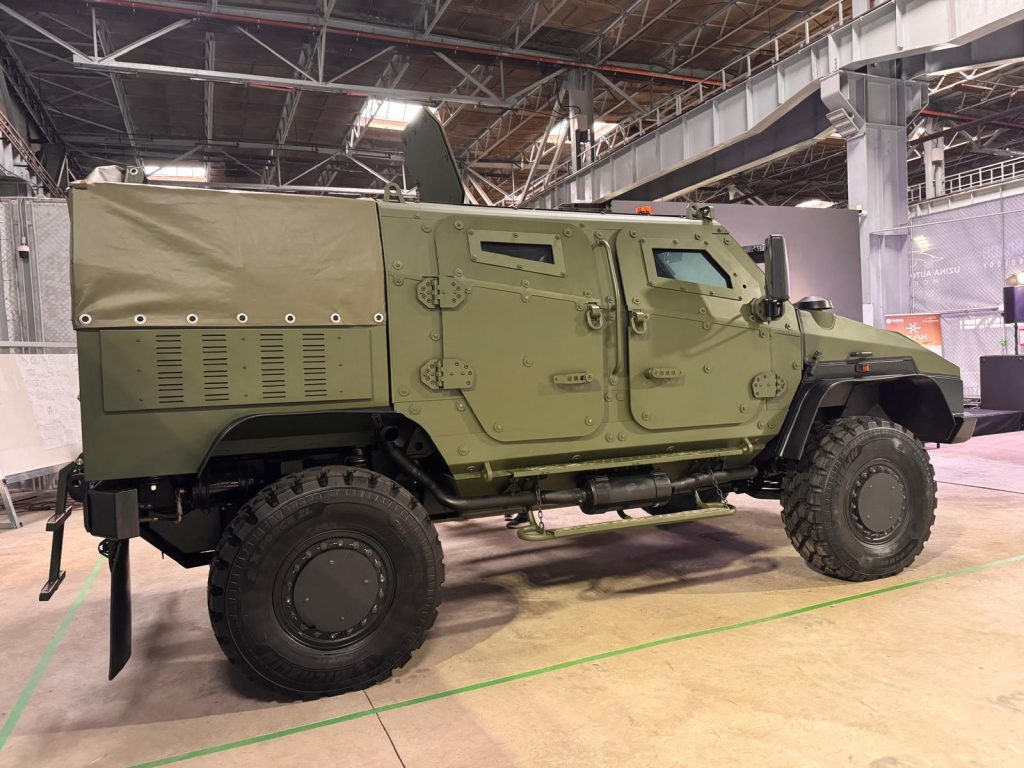 BlueSpace Technology a pornit motorul primului vehicul blindat fabricat integral în România
 - poza 1