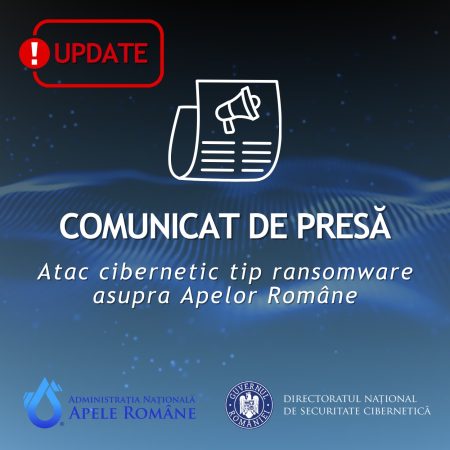 ATAC CIBERNETIC/ ANAR: Activităţile esenţiale continuă fără a fi afectată monitorizarea resurselor de apă sau funcţionarea infrastructurii hidrotehnice - poza 1