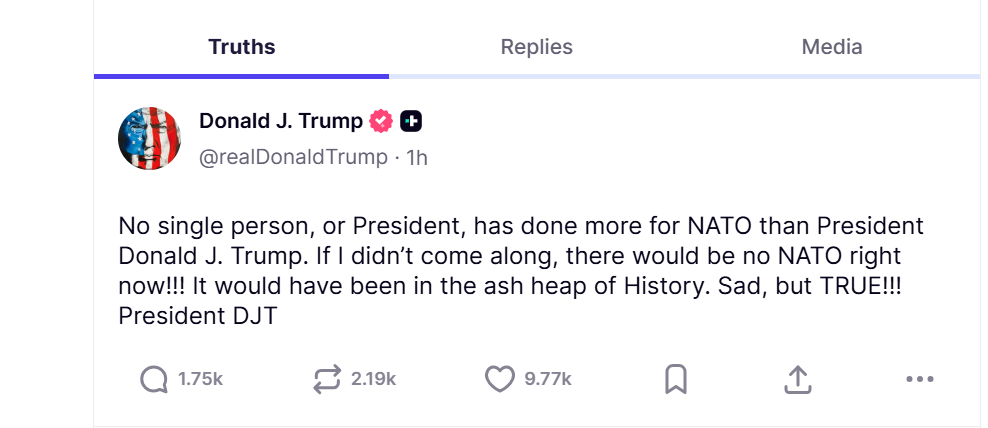 Trump susţine că, fără el, NATO ar fi &ldquo;căzut &icirc;n uitarea istoriei&rdquo;
 - poza 2