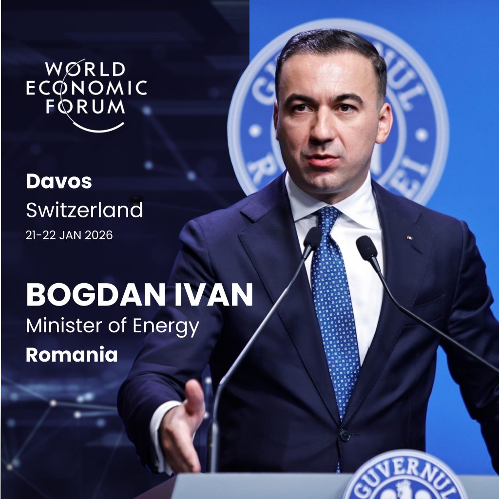 Davos 2026: Ministrul energiei Bogdan Ivan va fi speaker &icirc;n panelul &bdquo;Can Europe Compete on Clean Power?&rdquo;
 - poza 1