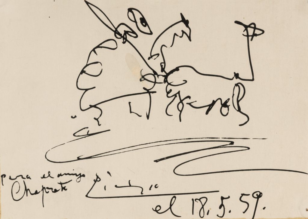 O parte a colecției Darius V&acirc;lcov, conțin&acirc;nd &icirc;ntre altele o lucrare de Picasso, se vinde prin licitație la Artmark, &icirc;n cadrul procedurii de executare silită inițiate de ANAF
 - poza 1