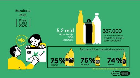 Barometrul RetuRO: Rom&acirc;nii au returnat peste 5,2 miliarde de ambalaje &icirc;n 2025
 - poza 1