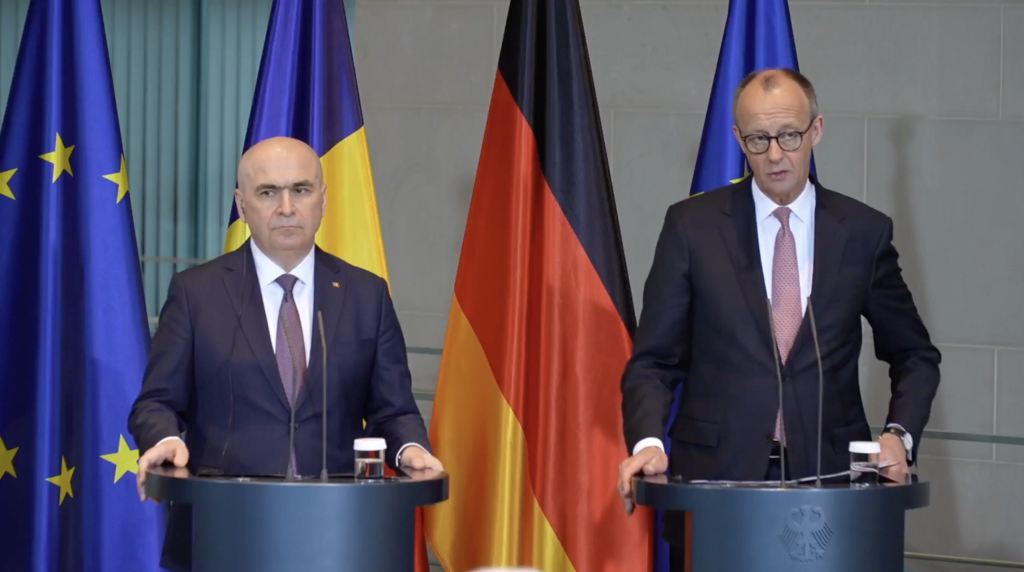 Merz: Memorandumul rom&acirc;no-german demonstrează că ne asumăm o responsabilitate comună privind securitatea Europei
 - poza 1