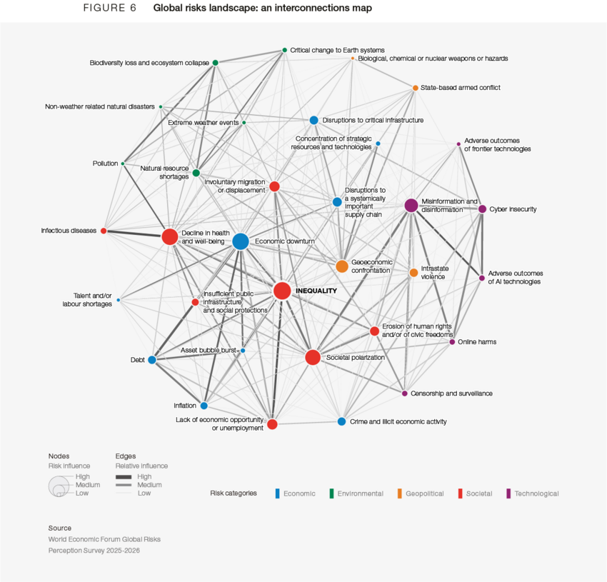 Raportul privind riscurile globale 2026: Se conturează un peisaj multipolar contestat, &icirc;n care confruntarea &icirc;nlocuiește colaborarea, iar &icirc;ncrederea &ndash; moneda cooperării &ndash; &icirc;și pierde valoarea; Multilateralismul este &icirc;n declin
 - poza 7