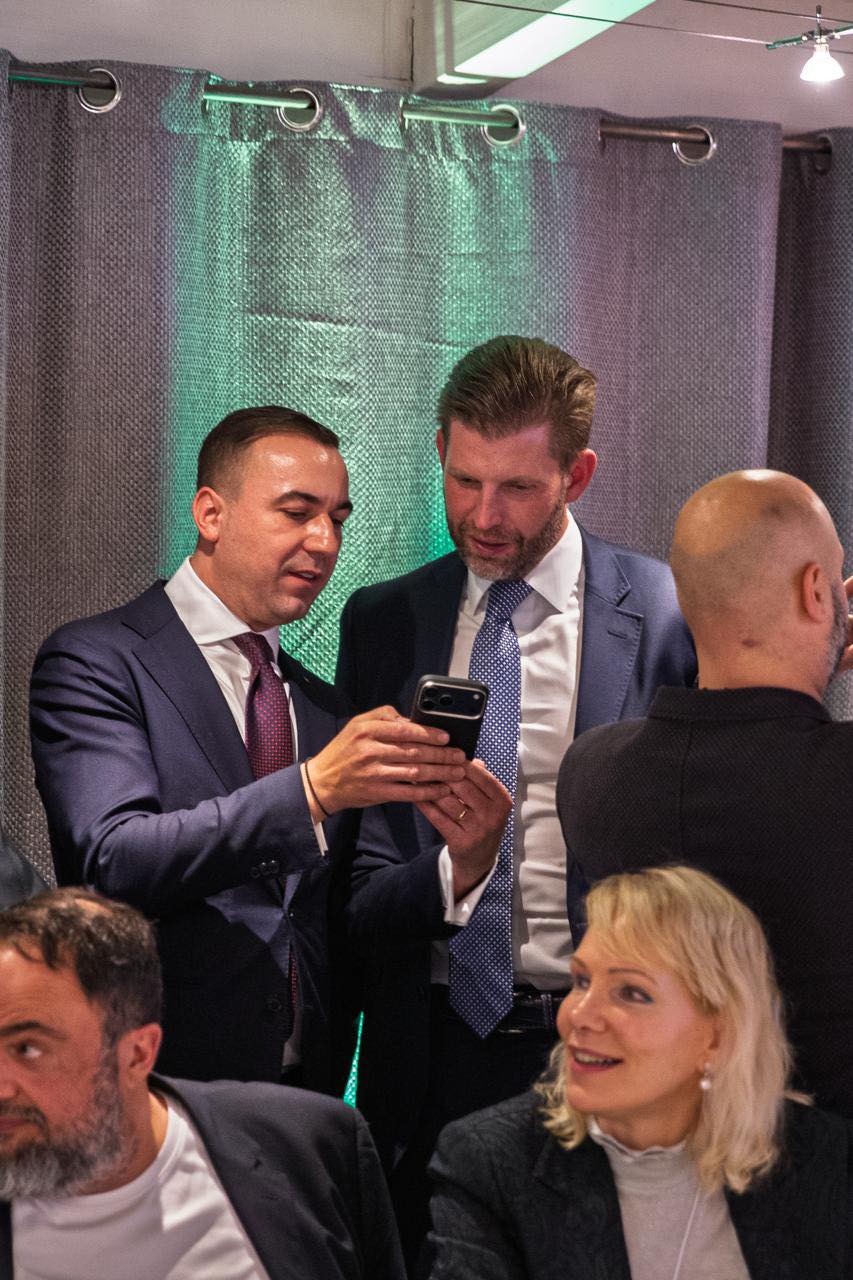 Bogdan Ivan, discuții la Davos cu Eric Trump, președintele Trump Organization, și cu Isaac Herzog, președintele Israelului
 - poza 2