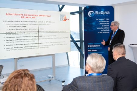 BlueSpace Technology: A fost lansat proiectul AIR_NAVY_SYS &ndash; Sistem tehnologic integrat inovativ pentru creșterea rezilienței controlului și comunicațiilor adaptat vectorilor de transport aerian sau maritim
 - poza 1