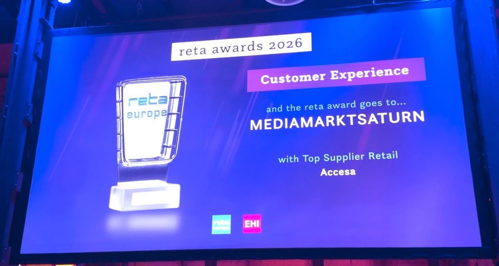 Accesa este Top Supplier Retail 2026 pentru Customer Experience bazată pe AI &ndash; &icirc;n parteneriat cu MediaMarktSaturn
 - poza 1