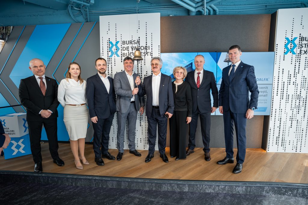 Electro-Alfa International s-a listat la BVB, &icirc;n urma unei Ofertei Publice Inițiale &icirc;n valoare de 579,64 milioane de lei, prima &icirc;nchisă anticipat din istorie; creștere cu 25% a cotației față de IPO
 - poza 1