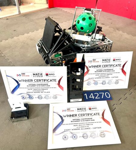 Liceenii Quantum Robotics duc Rom&acirc;nia &icirc;n elita mondială a roboticii, la Houston &ndash; SUA
 - poza 1