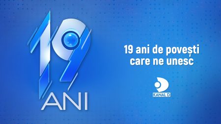 Kanal D &icirc;mplinește 19 ani și &icirc;și consolidează poziția &icirc;n Top 3 televiziuni din Rom&acirc;nia
 - poza 1