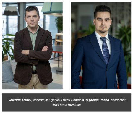 ING consideră că ipotezele oficiale privind creșterea economică și inflația sunt ușor optimiste - poza 1