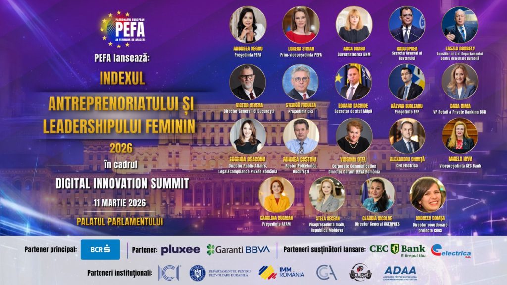 Patronatul European al Femeilor de Afaceri PEFA lansează Indexul Antreprenoriatului și Leadershipului Feminin
 - poza 1
