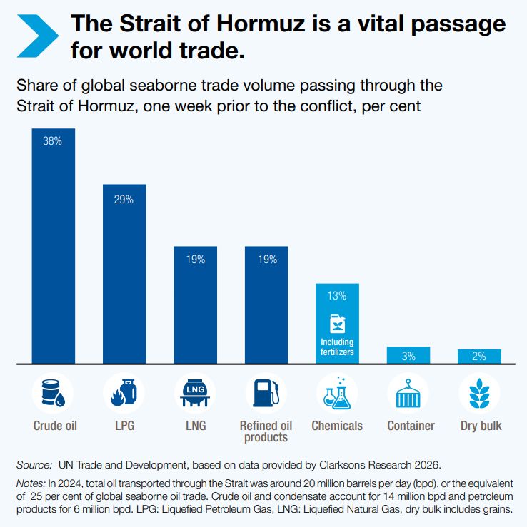 Perturbările din Str&acirc;mtoarea Hormuz: implicații pentru comerțul și dezvoltarea globală
 - poza 2