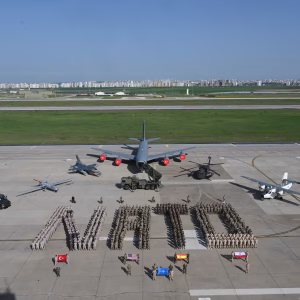 Turcia neagă informațiile conform cărora o bază americană de pe teritoriul său a fost lovită de Iran; Imaginile de la presupusa explozie la Incirlik sunt din Siria - poza 1