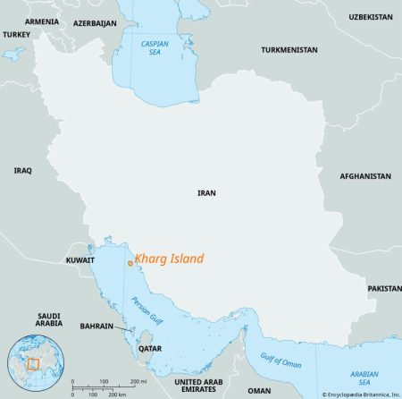 Insula Kharg, lovită de SUA, este un nod cheie pentru exporturile de petrol ale Iranului - poza 1