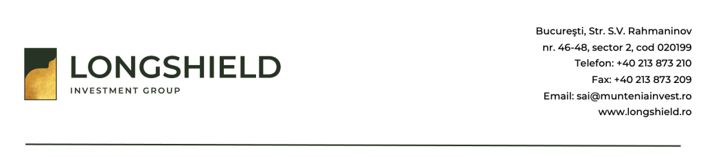 Hotărârile AGOA si AGEA Longshield Investment Group SA