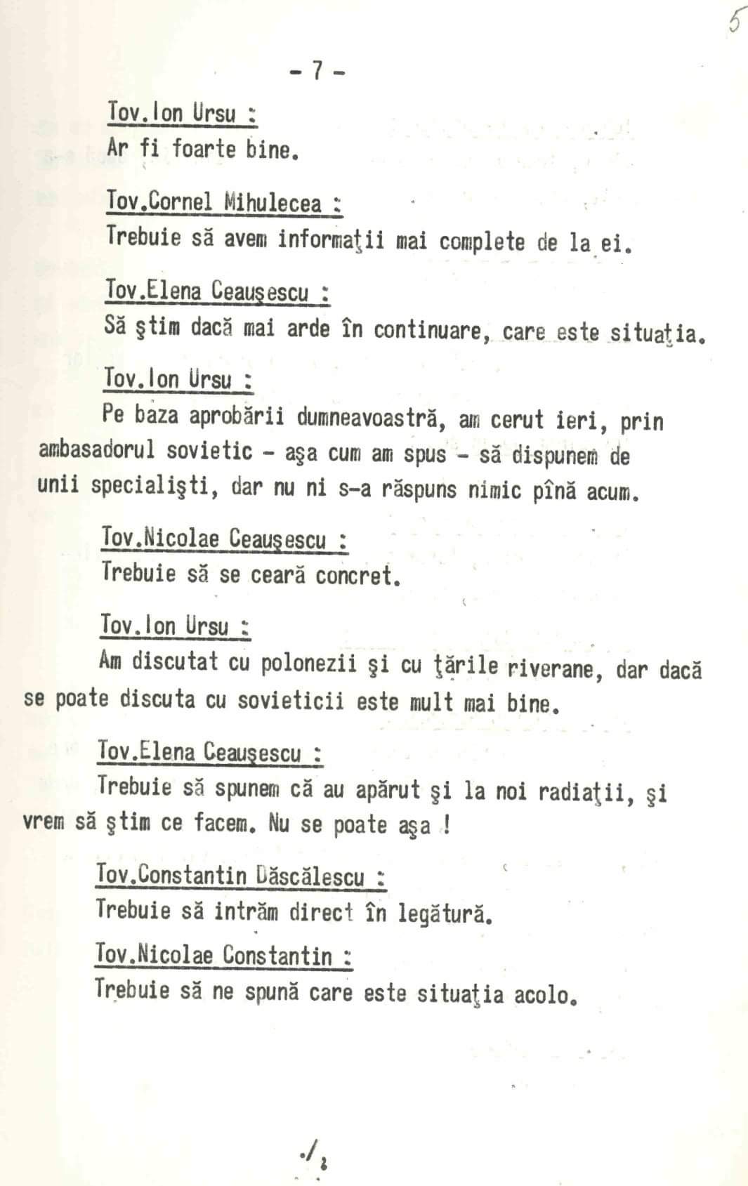 40 de ani de la accidentul de la Cernob&icirc;l &ndash; Percepția devine realitate operațională &icirc;n lipsa comunicării (vezi documente)
 - poza 8