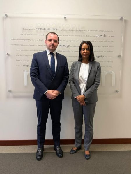 Ministrul Rogobete a discutat la Washington cu responsabilul Medtronic despre modernizarea sistemului de sănătate românesc - poza 1