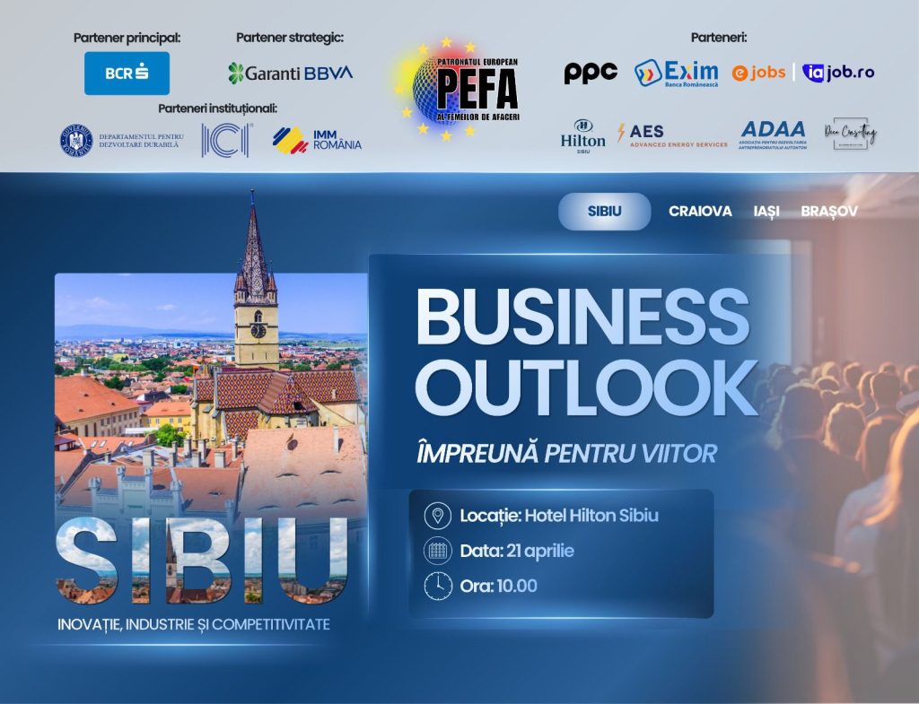 PEFA lansează proiectul național Business Outlook 2026
 - poza 1
