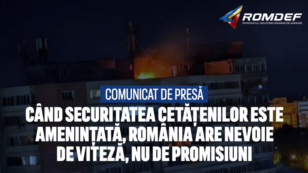 ROMDEF cere revizuirea urgentă a procedurilor de achiziții, care să scurteze ciclul extrem de lung și care să permită &icirc;nzestrarea rapidă a Armatei cu sisteme moderne
 - poza 1
