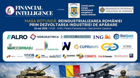 Financial Intelligence organizează Masa Rotundă cu tema REINDUSTRIALIZAREA ROMÂNIEI PRIN DEZVOLTAREA INDUSTRIEI DE APĂRARE - poza 1
