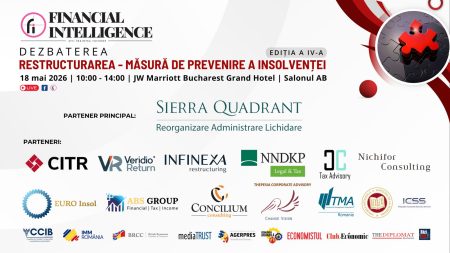 Financial Intelligence organizează cea de-a patra ediție a dezbaterii „Restructurarea – Măsură de prevenire a insolvenței” - poza 1