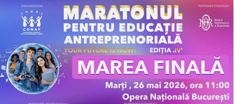 30 de județe, 15.700 de elevi, o singură finală: Maratonul pentru Educație Antreprenorială ajunge la Opera Națională București
 - poza 1