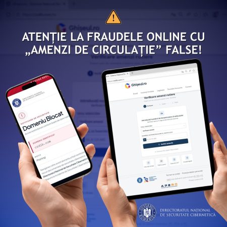 DNSC: Tentative de fraudă într-o nouă campanie cu SMS-uri false provenite de la Ghişeul.ro - poza 1