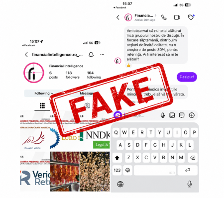 ALERTĂ – Pagina de Instagram Financial Intelligence a fost clonată; Financial Intelligence NU este o platformă de investiții și nu solicită bani sau participarea la investiții prin social media - poza 1
