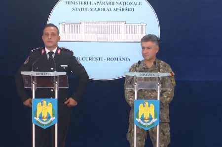 Conferinţa de presă de la Ministerul Apărării Naţionale, după prăbuşirea dronei de la Galaţi (vezi video şi transcript) - poza 1