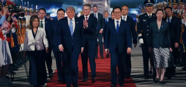 Trump afirmă că directorii executivi de top din SUA se află &icirc;n China pentru a-și &bdquo;prezenta omagiile&rdquo; și a dezvolta afaceri; Trump către Xi: &bdquo;Vom avea un viitor fantastic &icirc;mpreună
 - poza 1