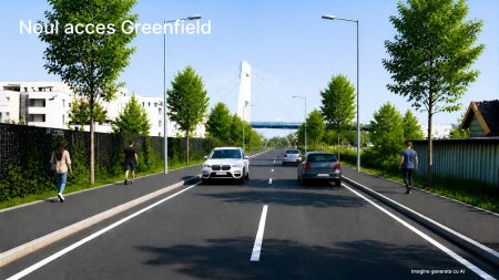 IMPACT Developer & Contractor demarează lucrările pentru noua cale de acces în cartierul GREENFIELD Băneasa - poza 1