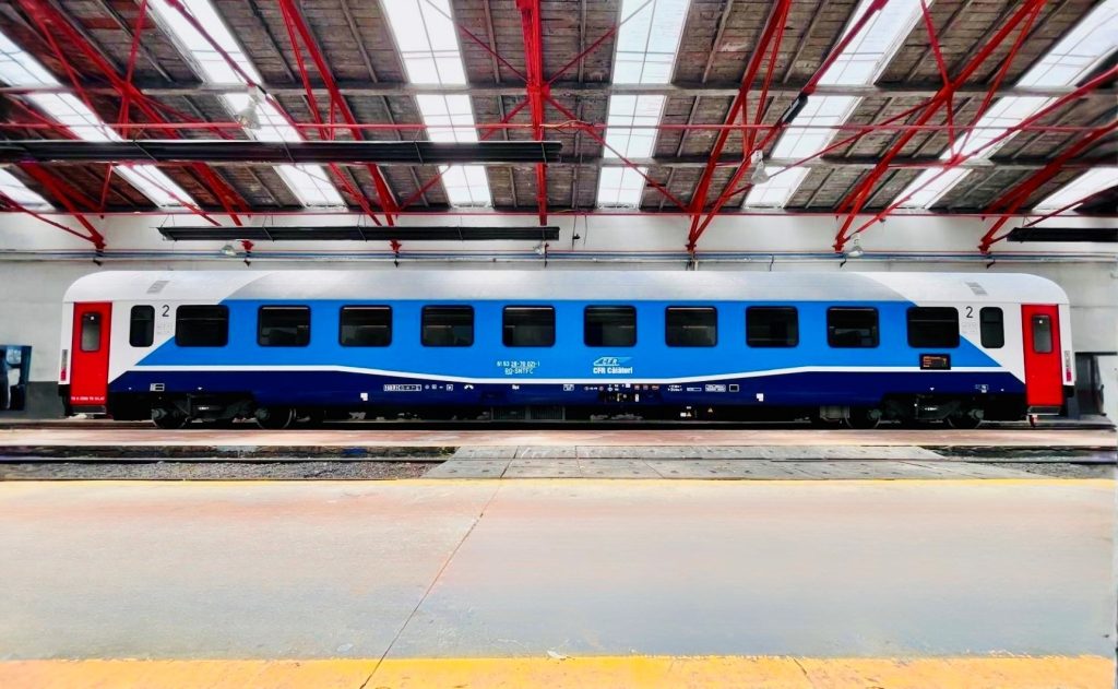 Electroputere VFU Paşcani a modernizat un nou vagon de tren, &icirc;ntr-un proiect finanţat prin PNRR
 - poza 1